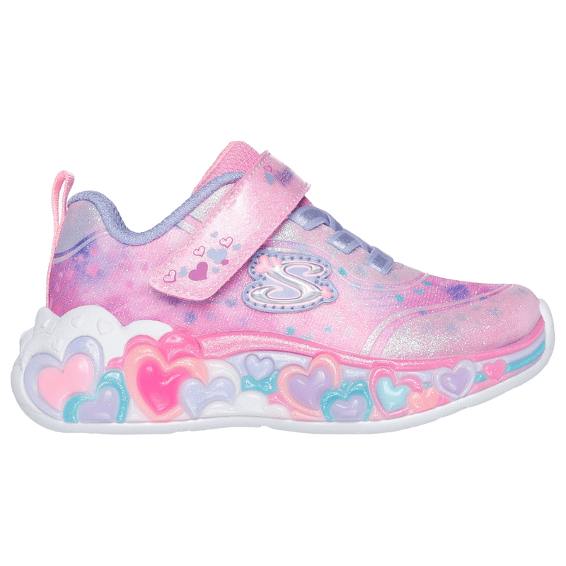 Skechers Infants S Lights Eternal Heart Lights - Pink Multi