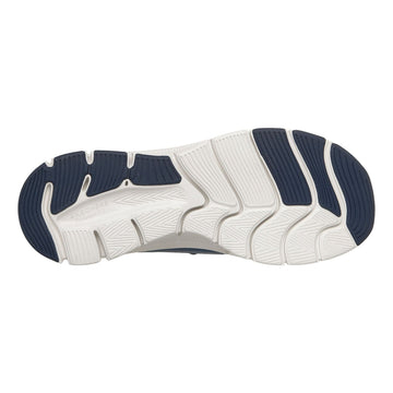 Womens Skechers 150892 Relaxed Fit Flex Navy Slip-Ins Trainers - Navy