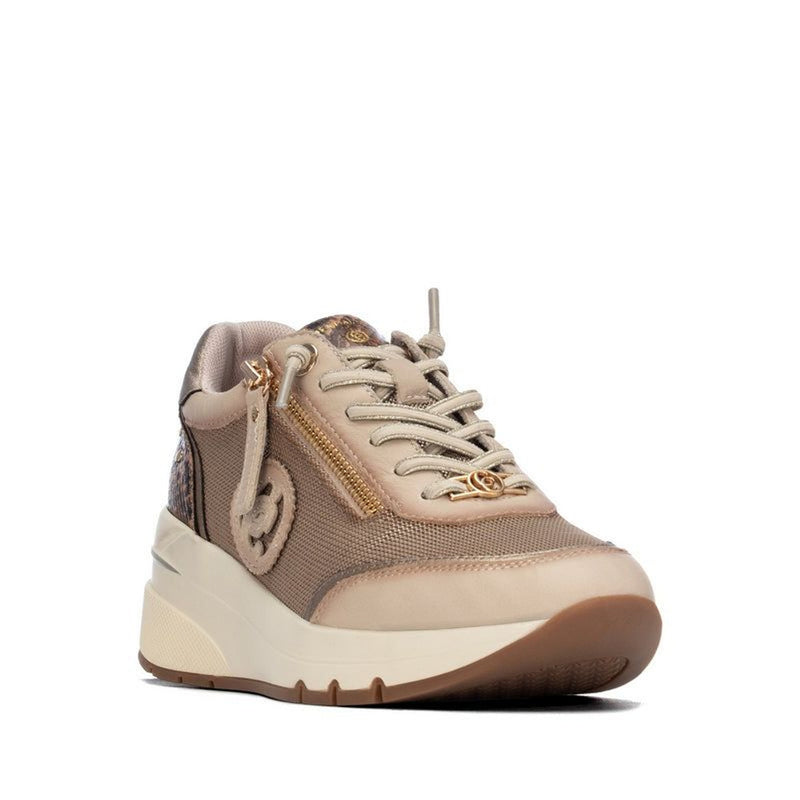 Womens Carmela 164228 Trainers - Beige