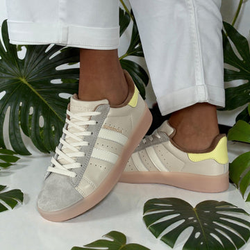 Womens Drilleys Sixty Seven Trainers - Whipped Lemon