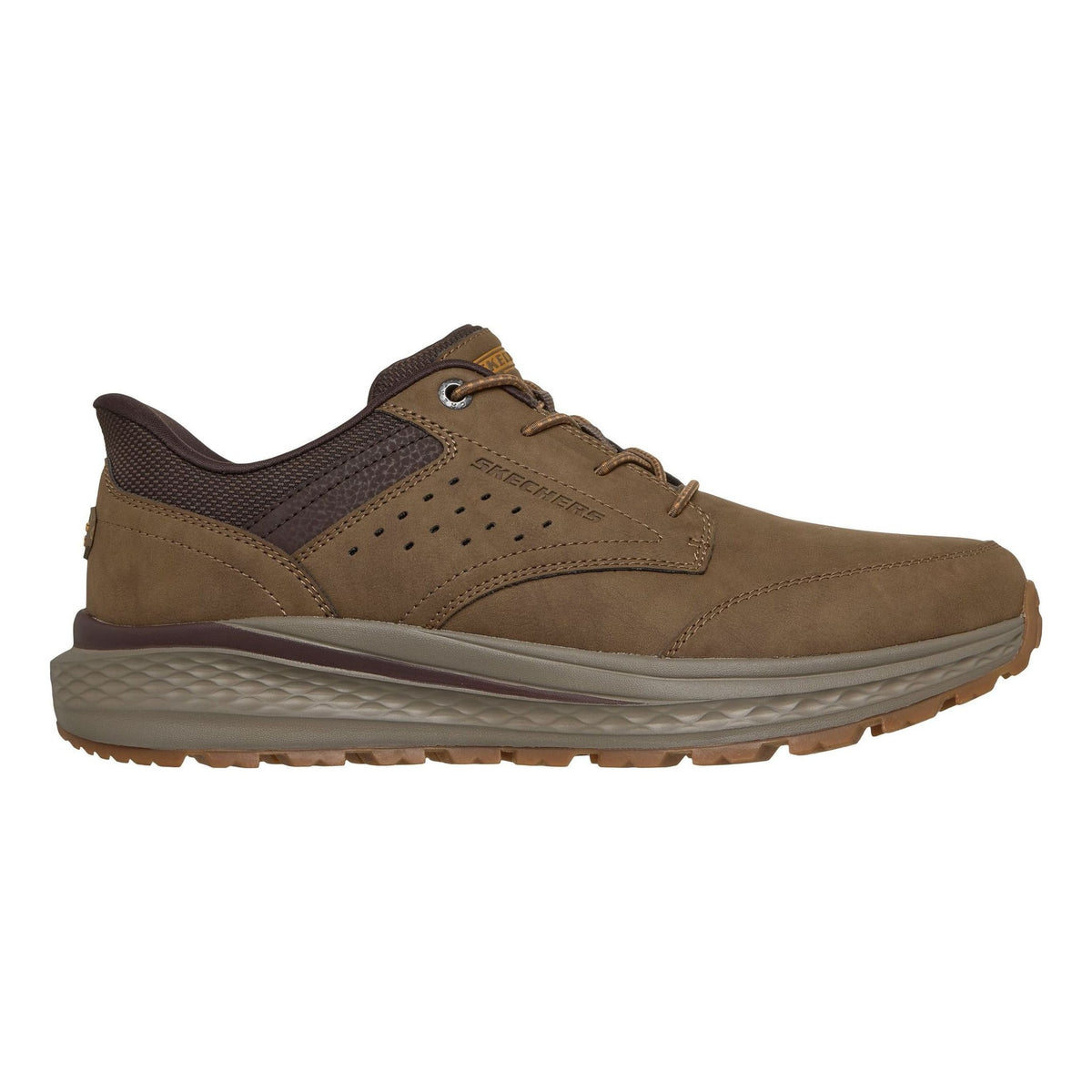 Mens Skechers 211448 Slade Ultra - Ronan Light Brown Slip-Ins Casual Shoes