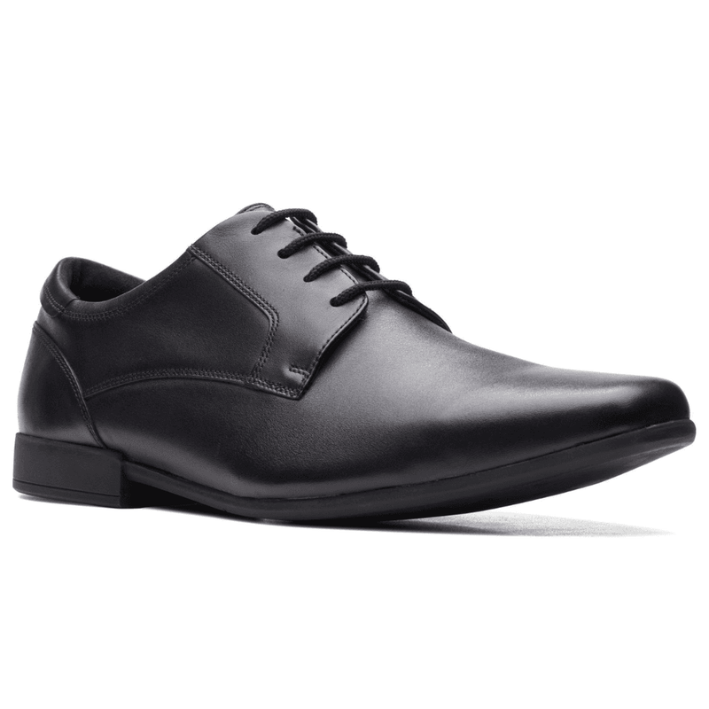 Clarks Men's Sidton Lace Leather Lace Shoe - Black