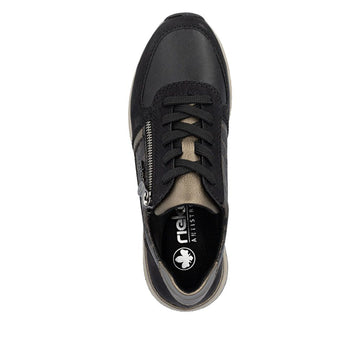 Womens Rieker 58902 Trainers - Black