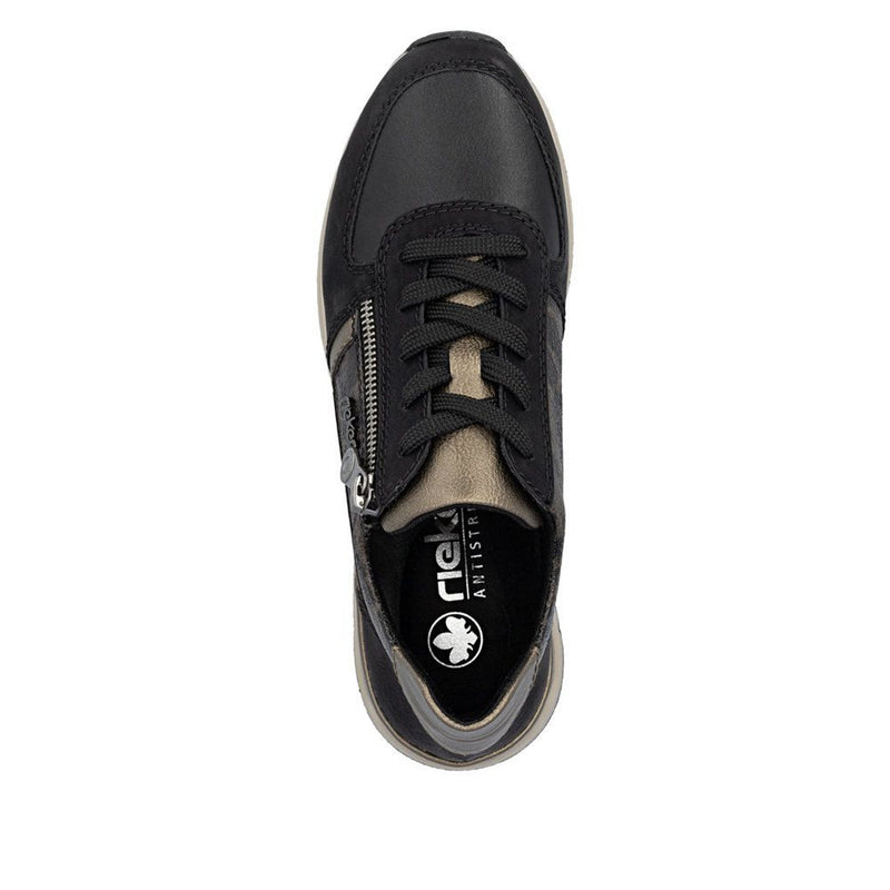 Womens Rieker 58902 Trainers - Black