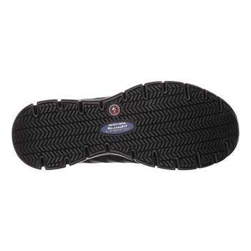 Womens Skechers 76576EC Work: Sure Track - Erath Black Trainers - Black