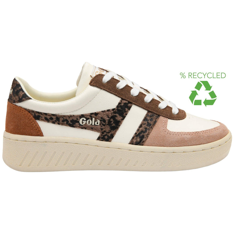 Womens Gola Grandslam Safari Quadrant Off White Trainers - Off White