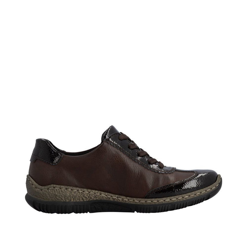 Womens Rieker N3200 Espresso Trainers - Espresso