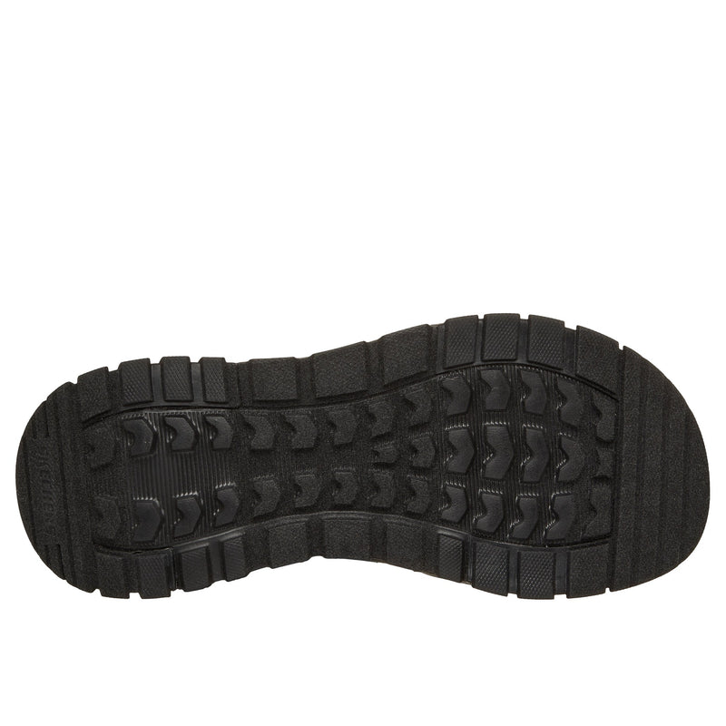 Mens Skechers 205724 Soft Velcro Wagner Sandal - Black