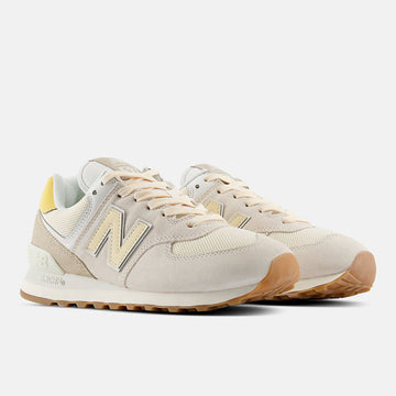 Womens New Balance W574 Trainers - Sea Salt