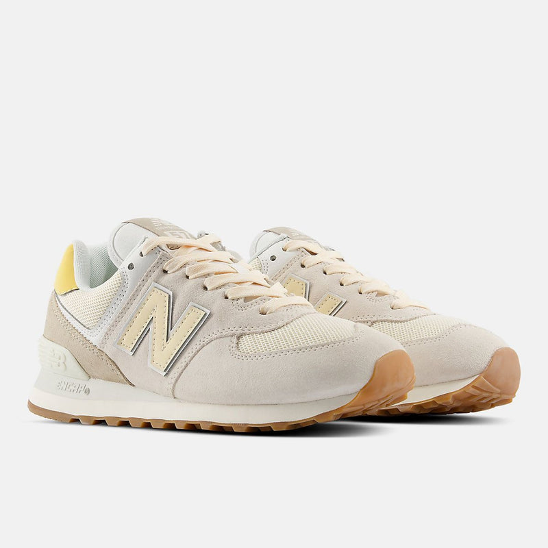 Womens New Balance W574 Trainers - Sea Salt
