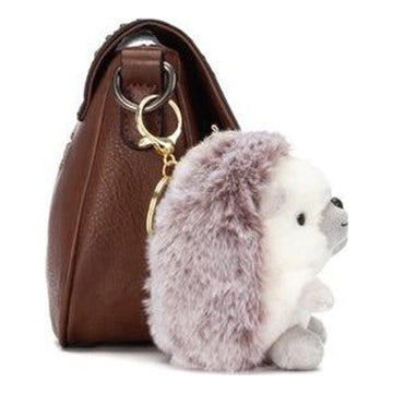 Womens Refresh 183439 Faux Leather Crossbody Bag - Camel