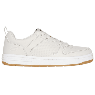 Kids Skechers Smooth Street Trainers - Natural - Cream