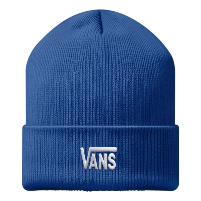 Unisex Vans Stretch Logo Tall Cuff Classic Beanie - Blue