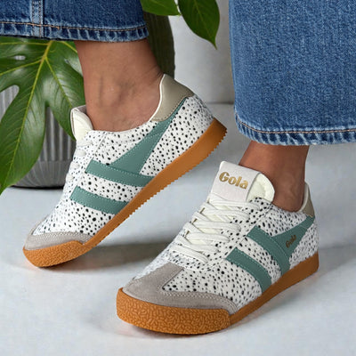 Womens Gola Elan Savanna Trainers - Cheetah