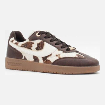 Womens Lloyd & Pryce Royer Trainers - Cocoa Safari