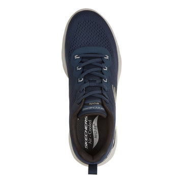 Mens Skechers Arch Fit Summits - Kravel Navy Trainers - Navy