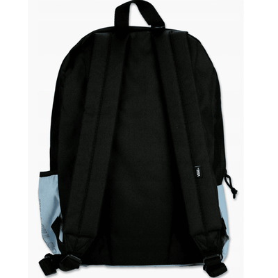 Vans Street Sport Realm Backpack in Blue and Black Logo - Blue and Black