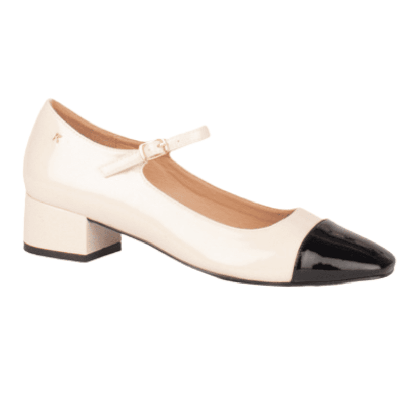 Womens Kate Appleby Waterstock Patent Heeled Shoes - Almond Mix - Almond Mix