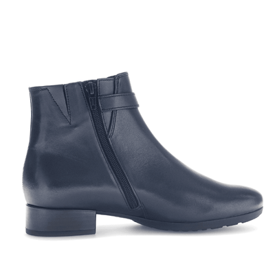 Womens Gabor Bassey Ankle Boot - Navy