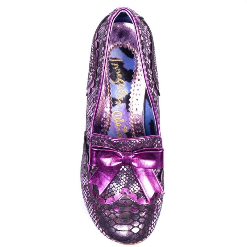 Womens Irregular Choice Here and Present - Purple