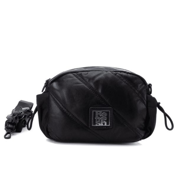 Refresh 183222 Quilted Crossbody Bag - Black