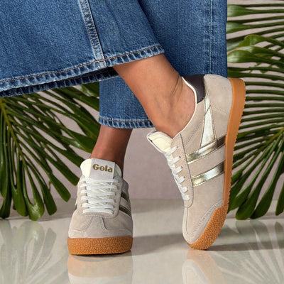 Gola Elan Glitz Women's Trainers - Bone