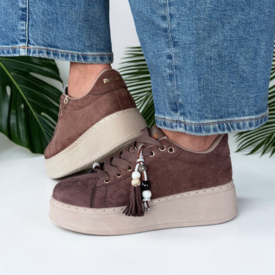 Womens Refresh 176187 Brown Platform Shoes - Brown