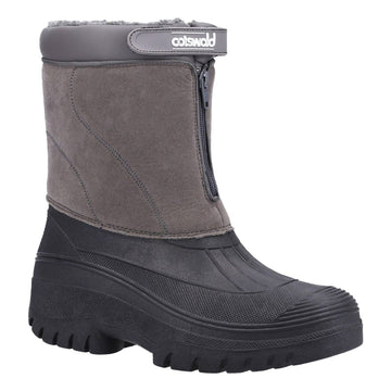 Mens Cotswold Venture Waterproof Winter Boots - Grey