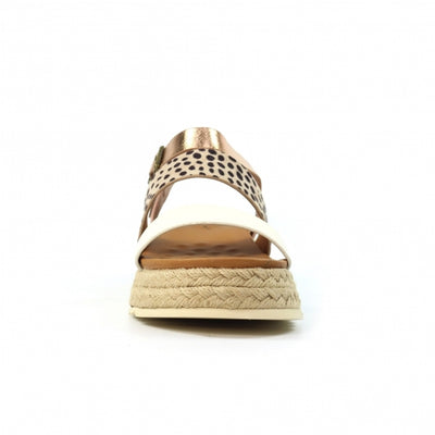 Womens Lunar JLH493 Summer Sandals - White