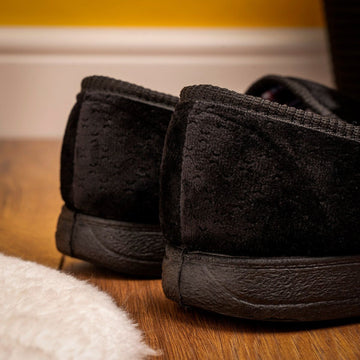 Mens Lazy Dogz Tamar II Slippers - Black