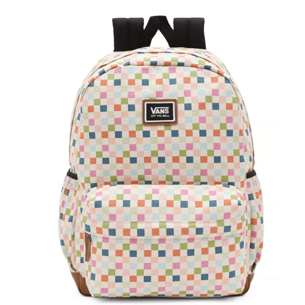Vans Realm Plus Backpack in Multi Check