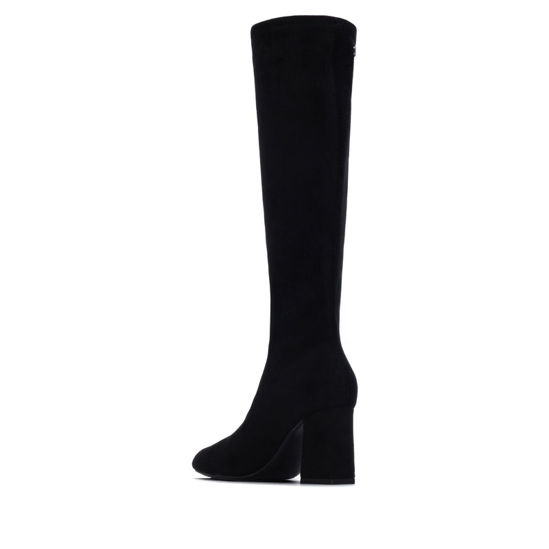 Womens Xti 146387 Black Long Boots - Black