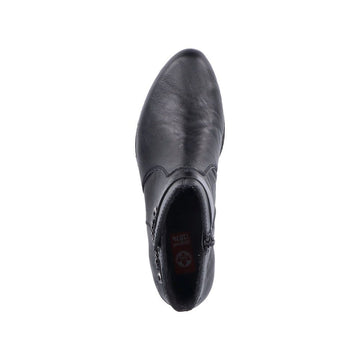 Womens Rieker Y0783 Black Boots - Black