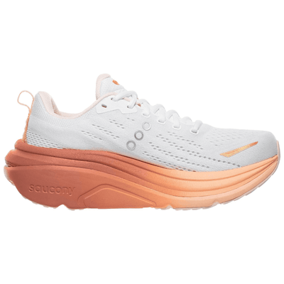 Womens Saucony Hurricane 25 Running Trainers - White