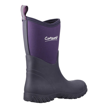 Unisex Cotswold Ashmead Wellingtons - Purple
