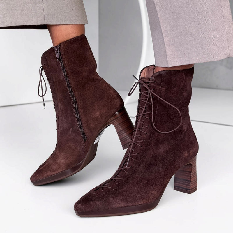 Womens Hispanitas 265227 Bangkok Ankle Boots - Espresso