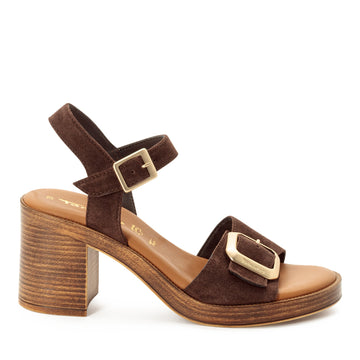 Womens Tamaris 28303 Heeled Sandals - Mocca