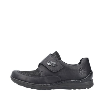 Womens Rieker 48954 Black Casual Shoes - Black