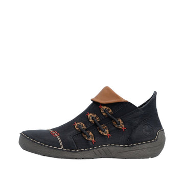 Womens Rieker 72581 Boots - Black