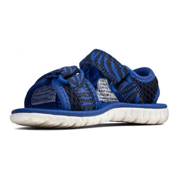 Junior Clarks Boys Surfing Tide Navy Sandals - Navy