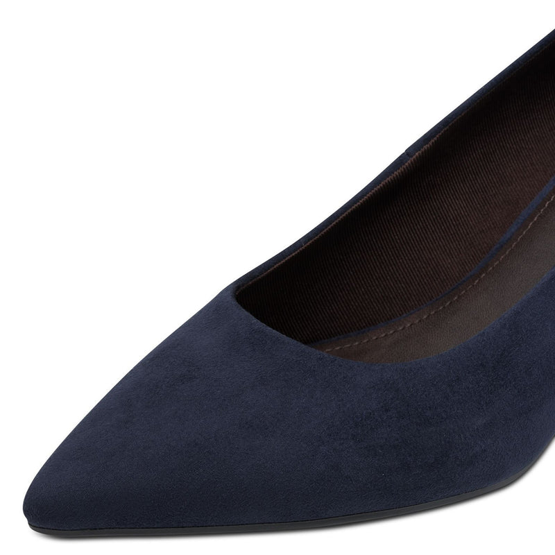 Womens Tamaris 22413 Block Heels - Navy