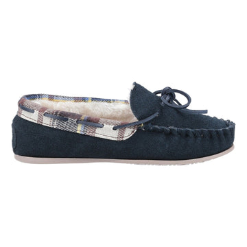 Womens Cotswold Kilkenny Navy Slippers - Navy