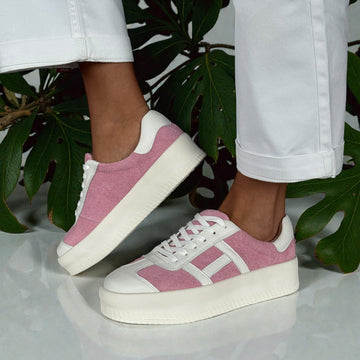 Womens Drilleys Ninety Four Trainers - Marshmallow