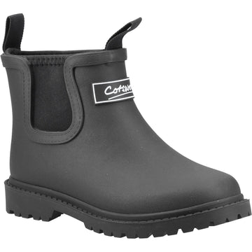 Kids Cotswold Barton Wellingtons - Black
