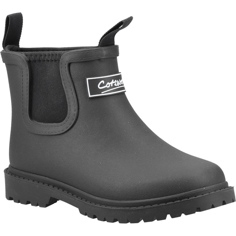 Kids Cotswold Barton Wellingtons - Black