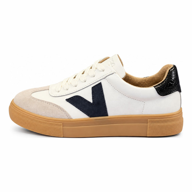 Womens Drilleys Signature Ninety Trainers - Blue Flurry