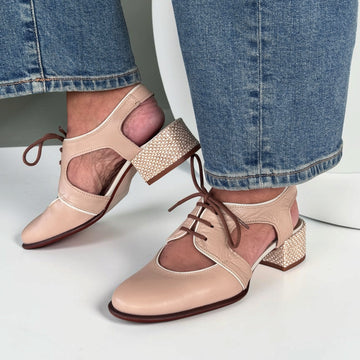 Womens AW26 Nemonic 2383 Colette Nude Slingback Heels - Nude