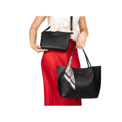Womens Rieker H1399 Shoulder Bag - Black