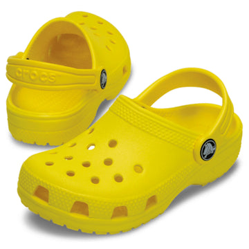 Toddler Crocs Classic Clogs - Lemon