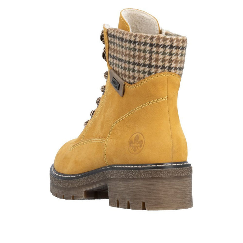 Womens Rieker Y8130 Honey Boots - Honey